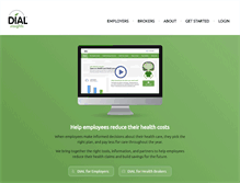 Tablet Screenshot of dialinsights.com